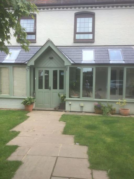 Ferienwohnung Henwick House Beautiful Flat,Private Parking, Short Walk To Town Ludlow Exterior foto